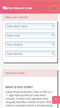 Mobile Screenshot of ifsccodelist.com